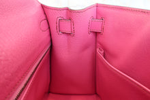 将图片加载到图库查看器，HERMES KELLY 28 Chevre myzore goatskim Fuschia pink □I刻印 Shoulder bag 800040160
