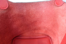 Load image into Gallery viewer, HERMES PICOTIN LOCK PM Clemence leather Rouge casaque A Engraving Hand bag 700100097
