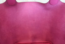 画像をギャラリービューアに読み込む, HERMES／エルメス ピコタンロックMMトレサージュ ヴォーエプソン マグノリア/ブルーサフィール/クレ D刻印 ハンドバッグ 800030153
