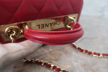 画像をギャラリービューアに読み込む, CHANEL/シャネル ミニマトラッセチェーンショルダーバッグ ラムスキン レッド/ゴールド金具 ショルダーバッグ 700120242

