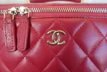 画像をギャラリービューアに読み込む, CHANEL/シャネル ミニマトラッセチェーンショルダーバッグ ラムスキン レッド/ゴールド金具 ショルダーバッグ 700120242

