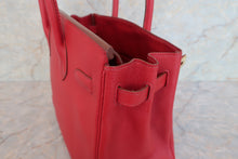 将图片加载到图库查看器，HERMES BIRKIN 30 Togo leather Rouge garance □L刻印 Hand bag 600080085
