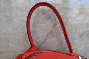 HERMES LINDY 34 Clemence leather Rose jaipur □R Engraving Shoulder bag 700100108