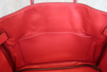 Load image into Gallery viewer, HERMES BIRKIN 30 Clemence leather Bougainvillier □N Engraving Hand bag 700090063
