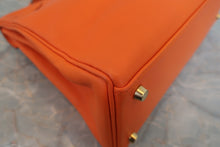 画像をギャラリービューアに読み込む, HERMES／エルメス ケリー32 ヴォーガリバー オレンジ □D刻印 ショルダーバッグ 800020105

