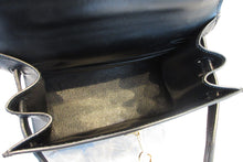 Load image into Gallery viewer, HERMES  Mini KELLY 20 Box carf leather Black □B Engraving Hand bag 700050266
