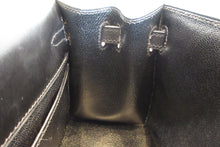 Load image into Gallery viewer, HERMES  Mini KELLY 20 Box carf leather Black □B Engraving Hand bag 700050266
