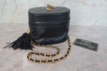 画像をギャラリービューアに読み込む, CHANEL/シャネル マトラッセフリンジチェーンショルダーバッグ ラムスキン ブラック/ゴールド金具 ショルダーバッグ 700120254
