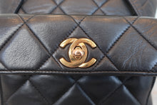 画像をギャラリービューアに読み込む, CHANEL/シャネル マトラッセチェーンリュック ラムスキン ブラック/ゴールド金具 リュック 800080184
