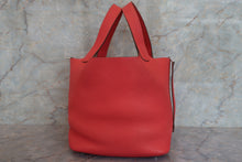 Load image into Gallery viewer, HERMES PICOTIN LOCK MM Clemence leather Rose jaipur □R Engraving Hand bag 700050158
