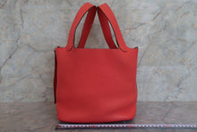 Load image into Gallery viewer, HERMES PICOTIN LOCK MM Clemence leather Rose jaipur □R Engraving Hand bag 700050158
