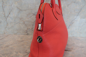 HERMES／エルメス ボリード31 トリヨンクレマンス ルージュピヴォワンヌ T刻印 ショルダーバッグ 700090105