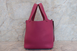 HERMES／エルメス ピコタンロックＰＭ トリヨンクレマンス トスカ □P刻印 ハンドバッグ 700080046