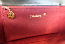 画像をギャラリービューアに読み込む, CHANEL/シャネル ココマークチェーンショルダーバッグ ラムスキン ブラック/ゴールド金具 ショルダーバッグ 800020075
