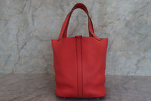 Load image into Gallery viewer, HERMES PICOTIN LOCK MM Clemence leather Rose jaipur □R Engraving Hand bag 700050158
