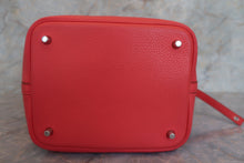 Load image into Gallery viewer, HERMES PICOTIN LOCK MM Clemence leather Rose jaipur □R Engraving Hand bag 700050158
