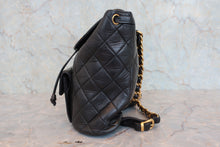 画像をギャラリービューアに読み込む, CHANEL/シャネル マトラッセチェーンリュック ラムスキン ブラック/ゴールド金具 リュック 700030083
