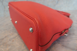HERMES／エルメス ボリード31 トリヨンクレマンス ルージュピヴォワンヌ T刻印 ショルダーバッグ 700090105