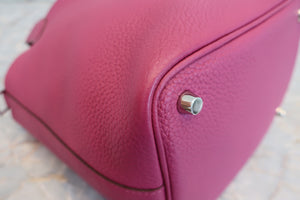 HERMES／エルメス ピコタンロックＰＭ トリヨンクレマンス トスカ □P刻印 ハンドバッグ 700080046