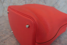 Load image into Gallery viewer, HERMES PICOTIN LOCK MM Clemence leather Rose jaipur □R Engraving Hand bag 700050158
