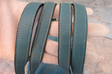 Load image into Gallery viewer, HERMES KELLY ADO PM Clemence leather Blue jean □C Engraving Back pack 700050286
