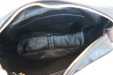 Load image into Gallery viewer, CHANEL CC mark fringe chain shoulder bag Lambskin Black/Gold hadware Shoulder bag 600050188
