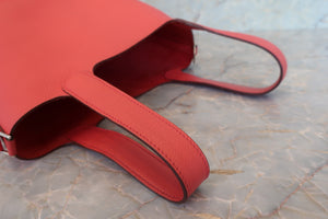 HERMES PICOTIN LOCK PM Clemence leather Bougainvillier □O Engraving Hand bag 700100135