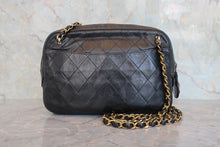 将图片加载到图库查看器，CHANEL/香奈儿 CF 链条包 羊皮 Black/Gold hadware(黑色/金色金属) 肩背包 800070121
