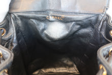 画像をギャラリービューアに読み込む, CHANEL/シャネル マトラッセチェーンリュック ラムスキン ブラック/ゴールド金具 リュック 800080184
