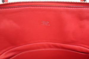 HERMES／エルメス ボリード31 トリヨンクレマンス ルージュピヴォワンヌ T刻印 ショルダーバッグ 700090105