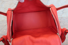 Load image into Gallery viewer, HERMES LINDY 30 Clemence leather Rose jaipur R Engraving Shoulder bag 700110162
