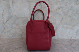 HERMES／エルメス リンディ26 トリヨンクレマンス ルビー □N刻印 ショルダーバッグ 700050156