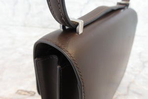 HERMES CONSTANCE3 MINI Swift leather Chocolat X刻印 Shoulder bag 700050285