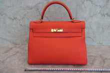 画像をギャラリービューアに読み込む, HERMES／エルメス ケリー32 トゴ カプシーヌ T刻印 ショルダーバッグ 800050036
