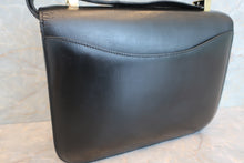 将图片加载到图库查看器，HERMES CONSTANCE 23 Box carf leather Black 〇K刻印 Shoulder bag 600100085
