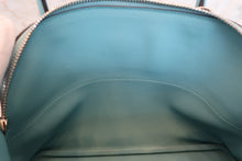 將圖片載入圖庫檢視器 HERMES／エルメス ボリード27 ヴォースイフト ブルーアトール X刻印 ショルダーバッグ 700090107
