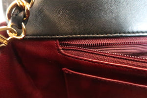 CHANEL Mademoiselle chain shoulder bag Lambskin Black/Gold hadware Shoulder bag 600040064