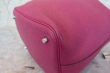 Load image into Gallery viewer, HERMES PICOTIN LOCK MM Clemence leather Tosca □P Engraving Hand bag 700100136

