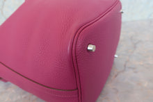 Load image into Gallery viewer, HERMES PICOTIN LOCK MM Clemence leather Tosca □P Engraving Hand bag 700100136
