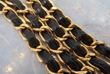 画像をギャラリービューアに読み込む, CHANEL/シャネル 中マトラッセシングルフラップチェーンショルダーバッグ ラムスキン ブラック/ゴールド金具 ショルダーバッグ 800020083
