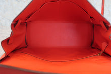 Load image into Gallery viewer, HERMES KELLY 32 Togo leather Capucine T Engraving Shoulder bag 800050036
