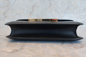 HERMES CONSTANCE 23 Box carf leather Black 〇K刻印 Shoulder bag 600100085