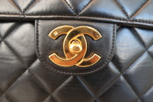 画像をギャラリービューアに読み込む, CHANEL/シャネル 中マトラッセシングルフラップチェーンショルダーバッグ ラムスキン ブラック/ゴールド金具 ショルダーバッグ 800020083
