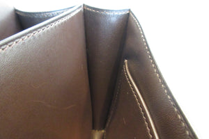 HERMES CONSTANCE3 MINI Swift leather Chocolat X刻印 Shoulder bag 700050285