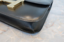 将图片加载到图库查看器，HERMES CONSTANCE 23 Box carf leather Black 〇K刻印 Shoulder bag 600100085
