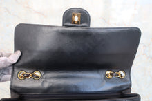 画像をギャラリービューアに読み込む, CHANEL/シャネル 中マトラッセシングルフラップチェーンショルダーバッグ ラムスキン ブラック/ゴールド金具 ショルダーバッグ 800020083

