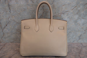 HERMES／エルメス バーキン35 ヴォーエプソン パルシュマン □M刻印 ハンドバッグ 700030168