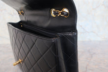 画像をギャラリービューアに読み込む, CHANEL/シャネル 中マトラッセシングルフラップチェーンショルダーバッグ ラムスキン ブラック/ゴールド金具 ショルダーバッグ 800020083
