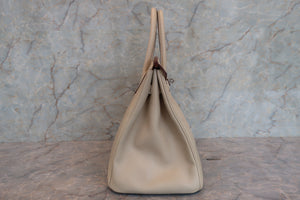 HERMES／エルメス バーキン35 ヴォーエプソン パルシュマン □M刻印 ハンドバッグ 700030168