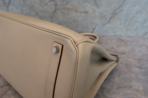 HERMES／エルメス バーキン35 ヴォーエプソン パルシュマン □M刻印 ハンドバッグ 700030168